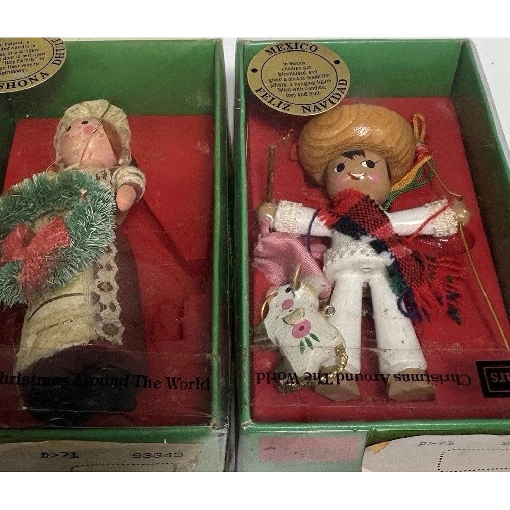 Sears Christmas Around The World Mexico‎ & America Vintage